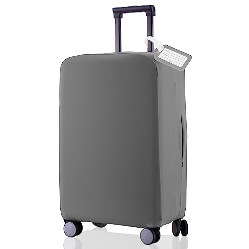 Travel Luggage Cover (Slate Gray / 22-23inch)