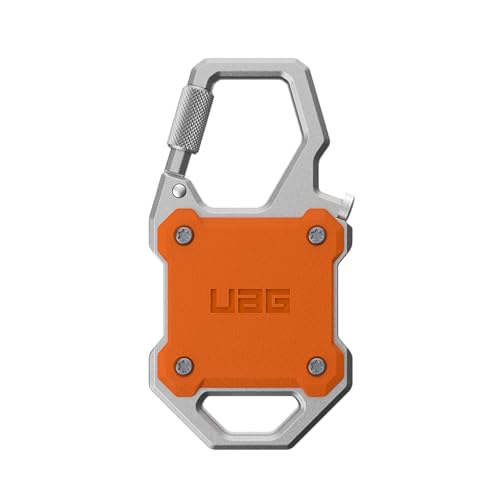 UAG Monarch Case for AirTag (Orange/Silver)