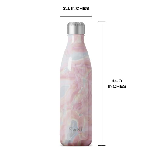 Stainless Steel Water Bottle (Geode Rose / 25.4 Ounces)