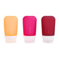 GoToob+ 3 Pack (2.5 Ounces / Burgundy/Orange/Magenta)
