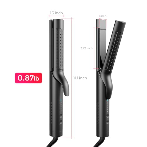 Airflow 2.0 Curling Iron Flat Iron (Black)