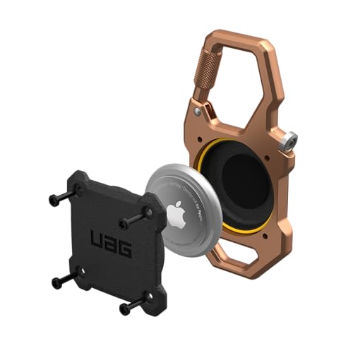 UAG Monarch Case for AirTag (Black/Copper)