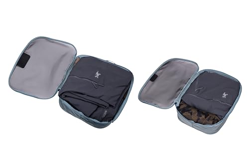 Packing Cube Family Set (Medium-Large / Family Set / POND GRAY/WHITE)