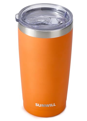 Coffee Tumbler (Powder Coated Orange)