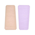Silicone Heat Resistant Travel Mat Pouch for Hair Straightener (2 Pack / Ekt02-heatmat-taupe&pink Mauve)