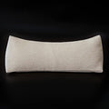 Buckwheat Neck Support Pillow Cervical Neck Cylinder Bolster Pillow (6*15 inch / Beige)