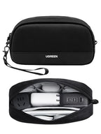 Electronics Organizer Travel Case Bag Multifunctional Organizer Carrying Case for Cables (Small)