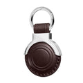 Genuine Leather Keychain for Airtag New 2nd Gen (B3-Brown V2.0)