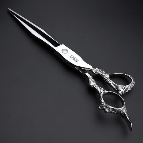 7" 7.5" 8" Professional Hairdressing Scissors Barber Salon Hair Cutting Dragon Shears (7.5 in Cutting Scissors)