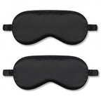 2Pack Silk Sleep Mask (Black)