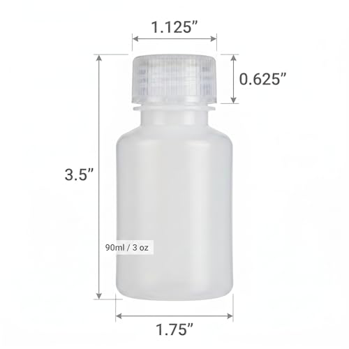 HDPE Travel Bottles for Toiletries
