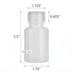 HDPE Travel Bottles for Toiletries