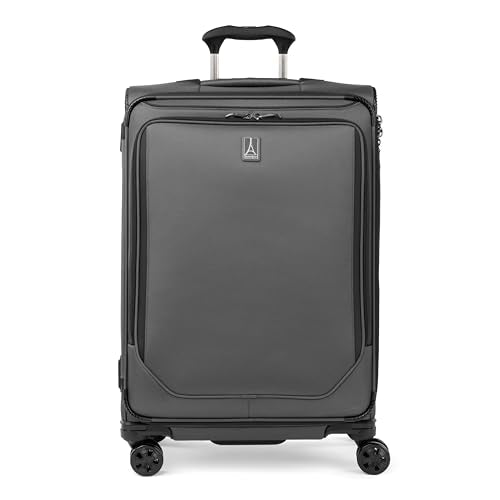 Crew Classic Softside Checked Luggage (Titanium Grey / Checked Medium)