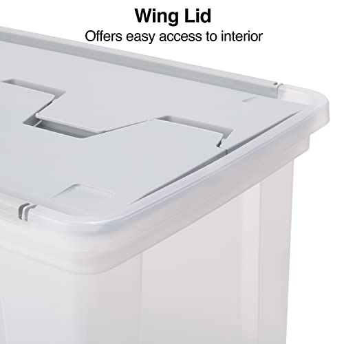 Hanging File Folder Box (Clear)