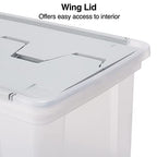 Hanging File Folder Box (Clear)