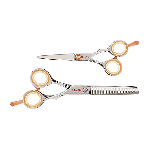 Centrix Roc It Dog 5" Hair Cutting Shears & 30T Thinning Scissors (R 500 & RT 30)
