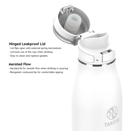 Traveler Stainless Steel Travel Coffee Mug with Flip (Arctic / 25 Ounces)