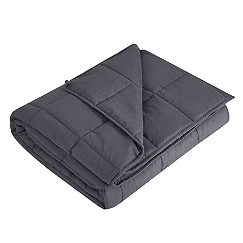 Weighted Blanket (01-dark Grey / 40" x 60" | 7lbs)