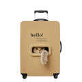 Luggage Cover Washable Suitcase Protector Anti (Hello Hook / M(fits 24-26Inch suitcase))