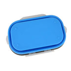 800ml Collapsible Bento Lunch Box (Blue 800ml Bento Box)