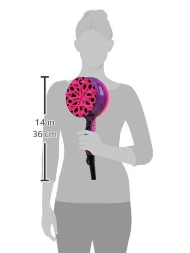 Bed Head Curls-in-Check 1875W Hair Diffuser Dryer | Great for Curly Hair,Reduce Frizz & Static | Diffuser-Hair Dryer Enhances Natural Curl,Waves & Texture,(Pack of 3)