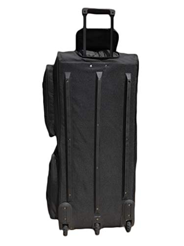 36 inch Rolling Duffle Bag with Wheels (X-Large)