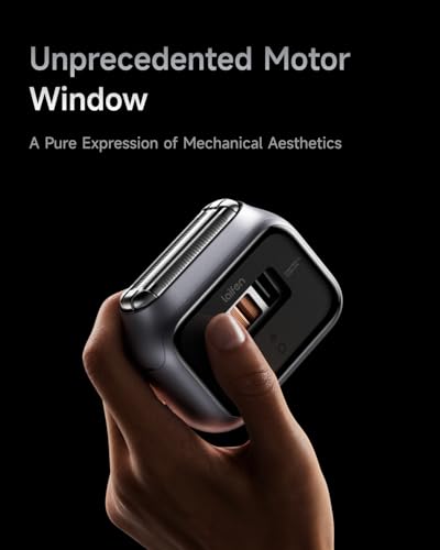 P3 Pro 3 Blade Travel Electric Shaver for Men Face (Space Gray)