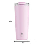 24 oz Insulated Travel Coffee Mug (Blossom / 24 Ounces)