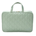 Travel Toiletry Bag with Handles (Sage Green / 1 Count (Pack of 1))
