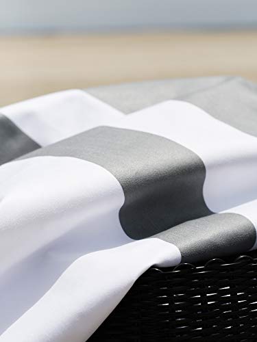 Gray Microfiber Beach Towel by Laguna Beach Textile Co (Quarry Gray)