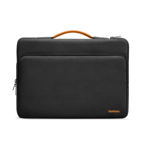 360° Protective Laptop Bag for 15.6" HP ASUS Dell Lenovo Acer Laptop (Black / 15.6-16.2 Inch)