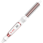 Thermal Brush 0.5 Inch Curling Iron Volumizing Heated Round Brush (White / 0.5 Inch)