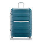 Freeform Hardside Expandable with Double Spinner Wheels (Checked-Large Spinner / Dark Teal)