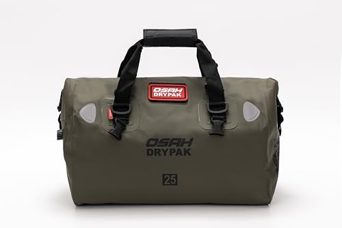 Waterproof Duffel& Luggage Bag (25L / Green)