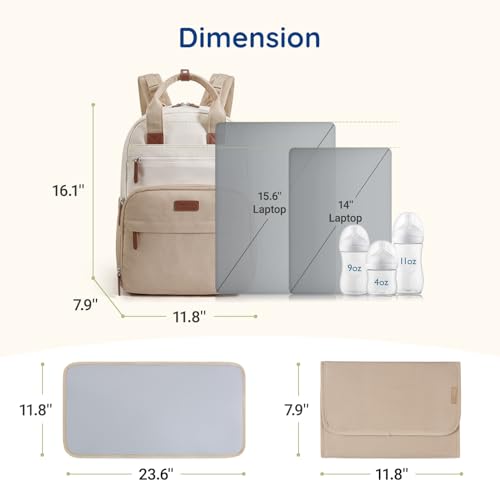 Diaper Bag Backpack Multi (2-black / Regular Flat Style)