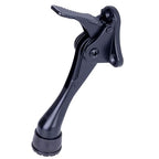 One Touch Kickdown Door Stopper (Black / 4 INCH X 1 PACK)