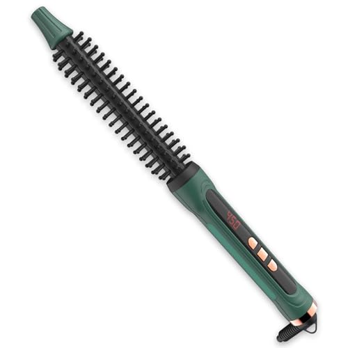Mini Barrel Thermal Brush for Short Hair 0.35 Inch Curling Brush (0.35 Inch Barrel)
