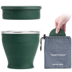 Collapsible Cup 8 oz (Dark Green)