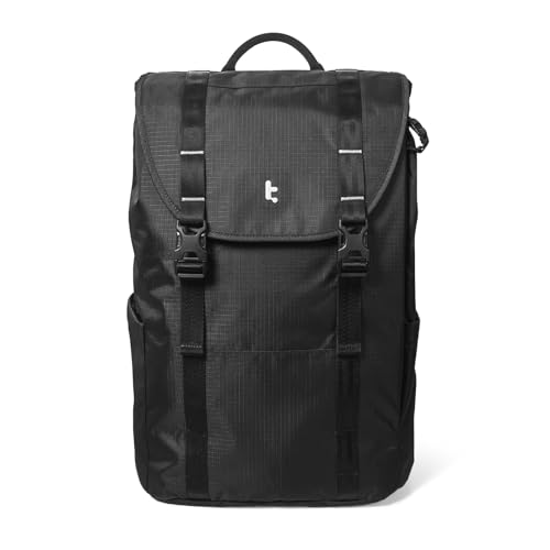 Flap Laptop Backpack (Black Lightweight)