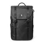Flap Laptop Backpack (Black Lightweight)