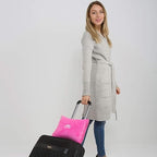 Premium Soft Travel Blanket Pillow 2 (Travel / Pink-1pk-t004)