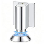 3 Pack Magnetic Door Stopper Floor Mount (Polished Chrome)