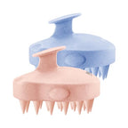 2 Pack Large Scalp Massager Scrubber Shampoo Brush for Hair Growth (New Pink & Blue)