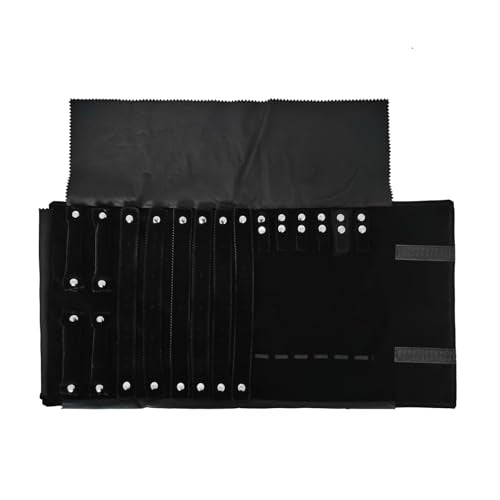 Travel Jewelry Case (Black (2+6+6))