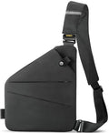Anti Theft Crossbody Bag (Black)