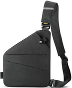 Anti Theft Crossbody Bag (Black)
