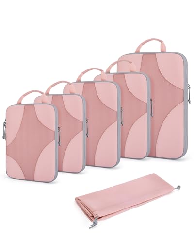 Compression Packing Cubes (Baby Pink)
