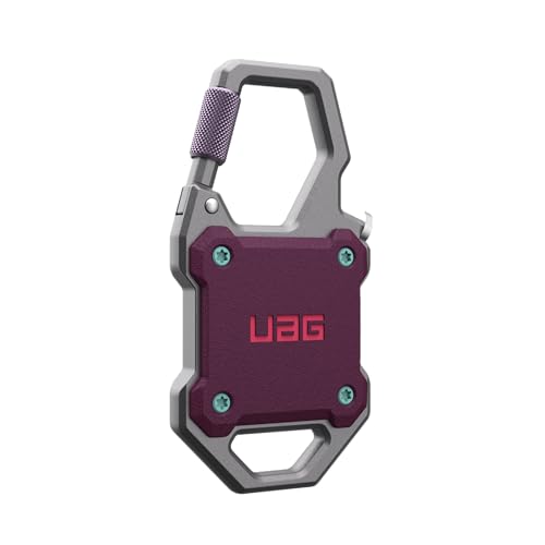 UAG Monarch Case for AirTag (Deep Purple Synth)