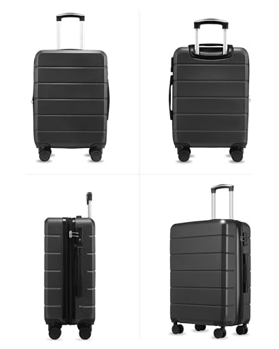 Expandable Hardshell Suitcase with TSA Lock (20 Inch / Blue)
