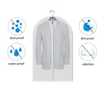 Garment Bags 12 Pack (24" x 40" 12 Pack / Translucent)